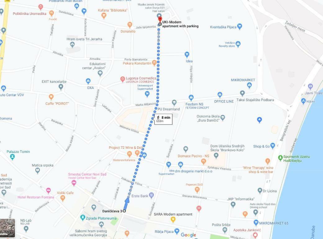 Uki-Modern Apartment With Parking Novi Sad Ngoại thất bức ảnh